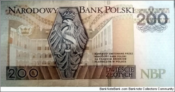 Banknote from Poland year 2021