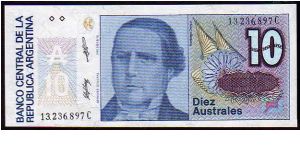 10 Australes__
Pk 325 Banknote