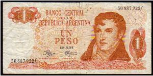 1 Peso__
Pk 287 Banknote