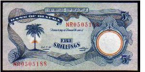 5 Shillings__
Pk 3a Banknote