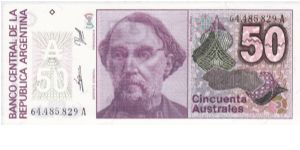 50 Australes 326b Banknote