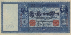 100 Mark(German Empire 1910) Banknote