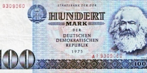 100 GDR Mark Banknote
