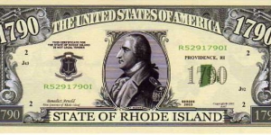 1790 State of Rhode Island - pk# NL - ACC American Art Classics - Not Legal Tender  Banknote