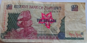 Zimbabwe $10 note Banknote