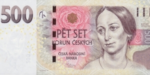 Czech Republic P24 (500 korun 2009) Banknote