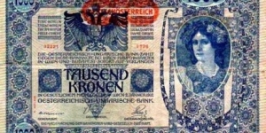 1000 Kronen Banknote