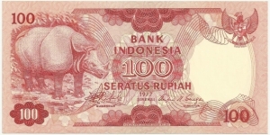 IndonesiaBN 100 Rupiah 1977 Banknote