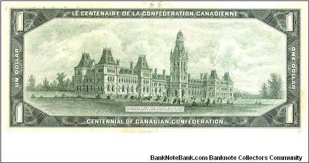 Banknote from Canada year 1967