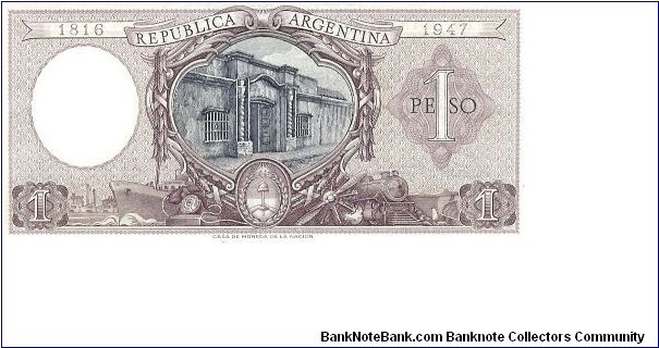 Banknote from Argentina year 1952