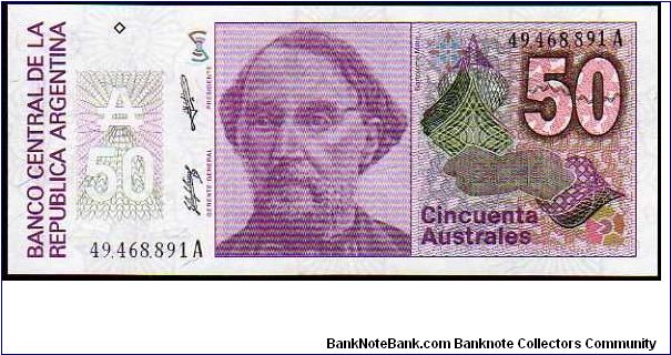 50 Ausrales__

Pk 326 Banknote
