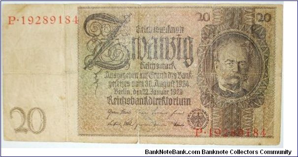 20 mark Banknote