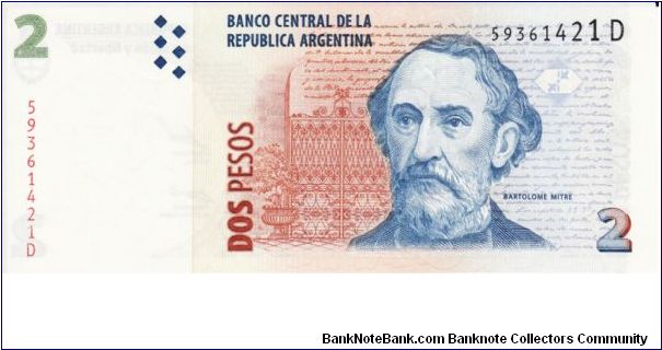 2 Pesos P346 Banknote