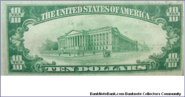 Banknote from USA year 1929