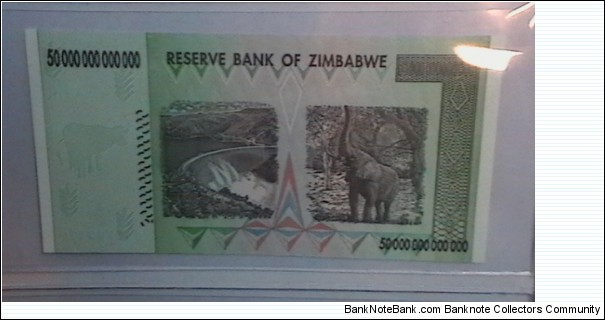 Banknote from Zimbabwe year 0