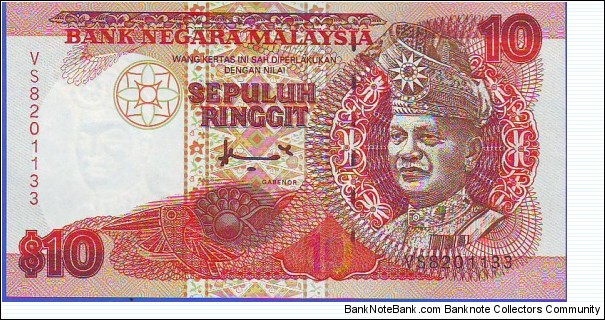 10 Ringgit Banknote