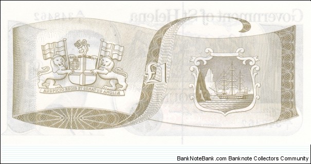 Banknote from Saint Helena year 1981