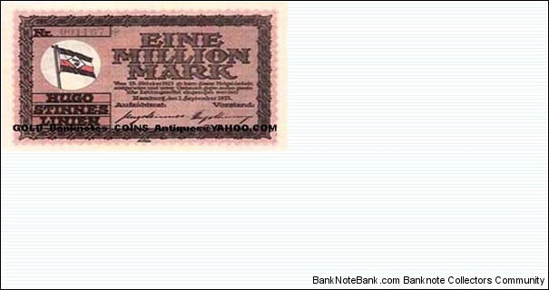 1000000Mark1923(VERY VERY RARE)(I WANT IF YOU HAVE SAME IT) Banknote