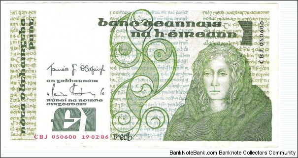 1 Pound(1986) Banknote