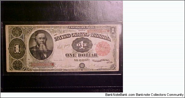 Here is a nice example of a series 1891 Treasury or 