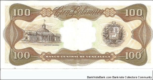 Banknote from Venezuela year 1978
