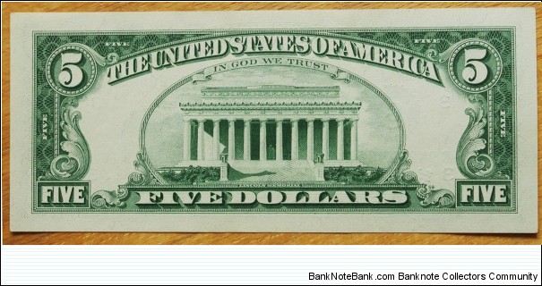 Banknote from USA year 1963