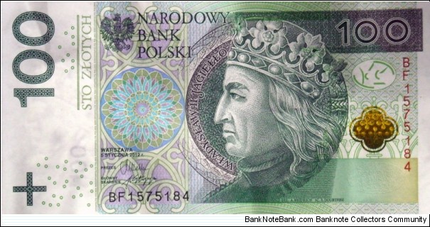 Poland. New 100 złotych.
BF1575184 Banknote