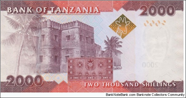 Banknote from Tanzania year 2011