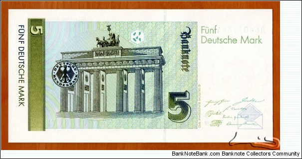 Banknote from Germany year 1991