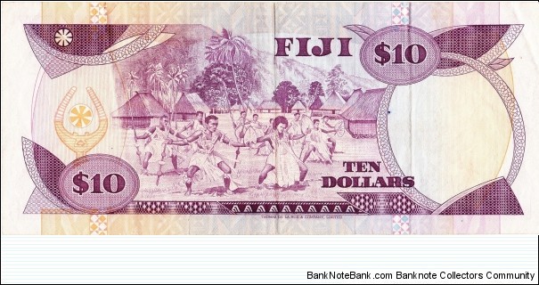 Banknote from Fiji year 1983