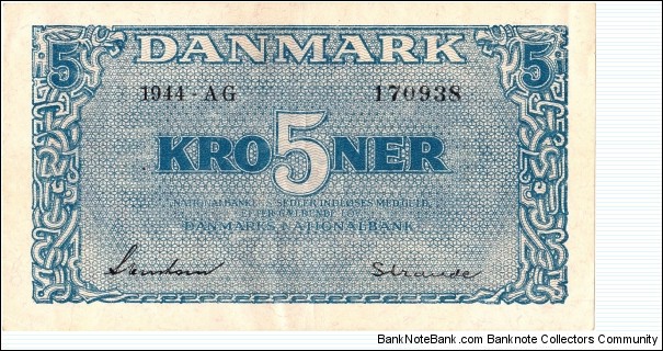 5 kroner Banknote