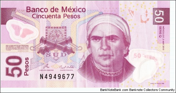 50 pesos Banknote