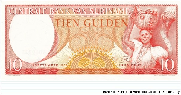 10 gulden Banknote