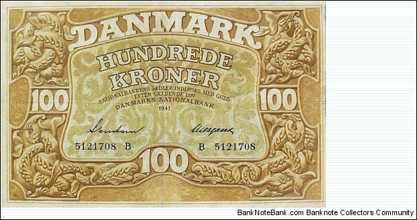 100 Kroner Banknote