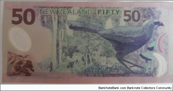 Banknote from New Zealand year 2015