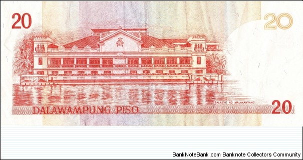 Banknote from Philippines year 2002