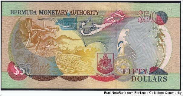 Banknote from Bermuda year 2003