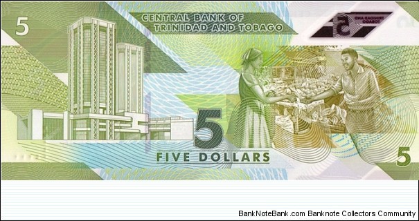 Banknote from Trinidad and Tobago year 2020