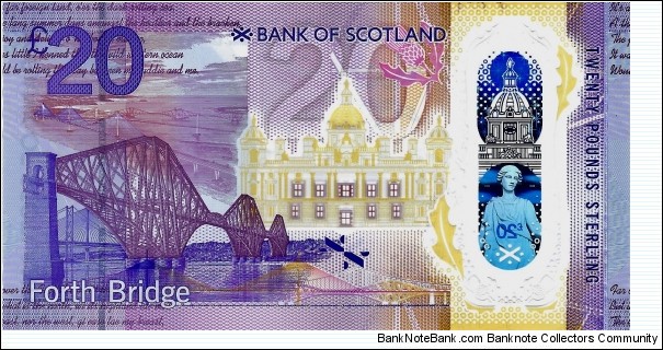 Banknote from Scotland year 2019