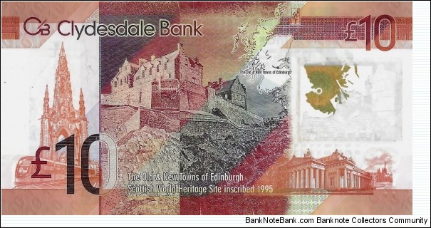 Banknote from Scotland year 2017