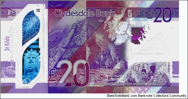 Banknote from Scotland year 2019