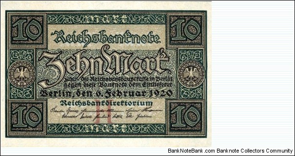 10 Mark Banknote