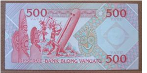 Banknote from Vanuatu