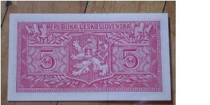 Banknote from Czech Republic