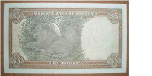 Banknote from Rhodesia