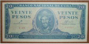 20 Pesos, U.S.A Counterfeit!! Banknote