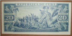 Banknote from Cuba