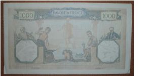 Banknote from France