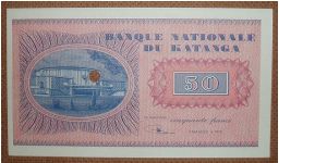 Banknote from Congo