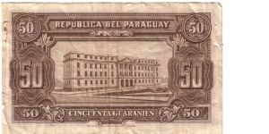 Banknote from Paraguay